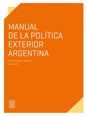 cover image of Manual de la política exterior argentina